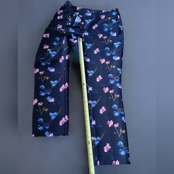 Willi Smith Floral Mid Rise Dress Pants - Picture 5 of 8